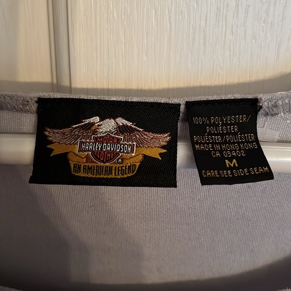 Vintage Harley Davidson Velour shirt - Picture 3 of 6